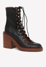 Chloé May 90 Ankle Boots CHC22S559L0001 BLACK Black