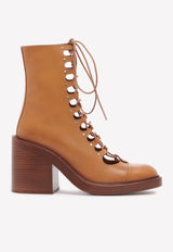 Chloé May 90 Ankle Boots CHC22S559L0210 LUMINOUS OCHRE Tan