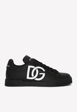 Dolce & Gabbana DG Portofino Low-Top Sneakers CK1545 AC330 89690 Black