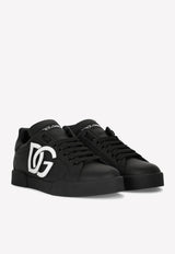 Dolce & Gabbana DG Portofino Low-Top Sneakers CK1545 AC330 89690 Black