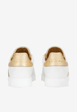 Dolce & Gabbana Portofino DG Logo Sneakers in Calf Leather CK1545 AD780 89662 White