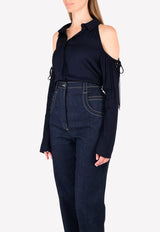 Cold-Shoulder Blouse