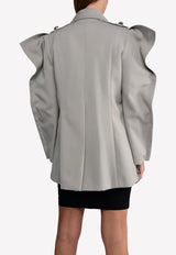 جاكيت بأكتاف بارزة