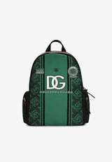Dolce & Gabbana Kids Boys Logo Backpack Multicolor EM0090 AV246 HY4IK