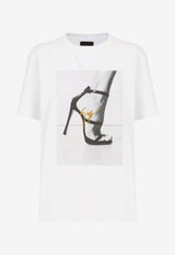Giuseppe Zanotti Sydelle Harmony Print T-shirt White ERD2007001