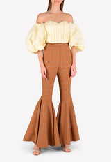 توب ليدي تشاترلي بأكتاف متدلية