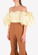 توب ليدي تشاترلي بأكتاف متدلية