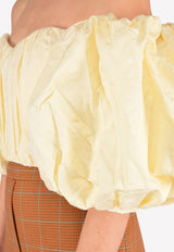 توب ليدي تشاترلي بأكتاف متدلية