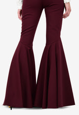 بنطال جاكوزي كلاسيك واسع من الأسفل