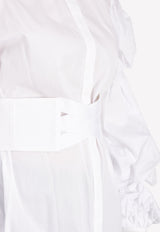 قميص جوفيان بأكمام منفوخة