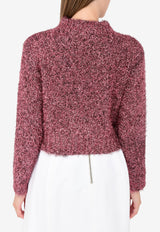 سويتر فابورايز طويل الأكمام بحبكة ميتاليك