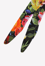 Dolce & Gabbana All-Over Floral Print Tights Multicolor FC163A HLM55 HN3IZ