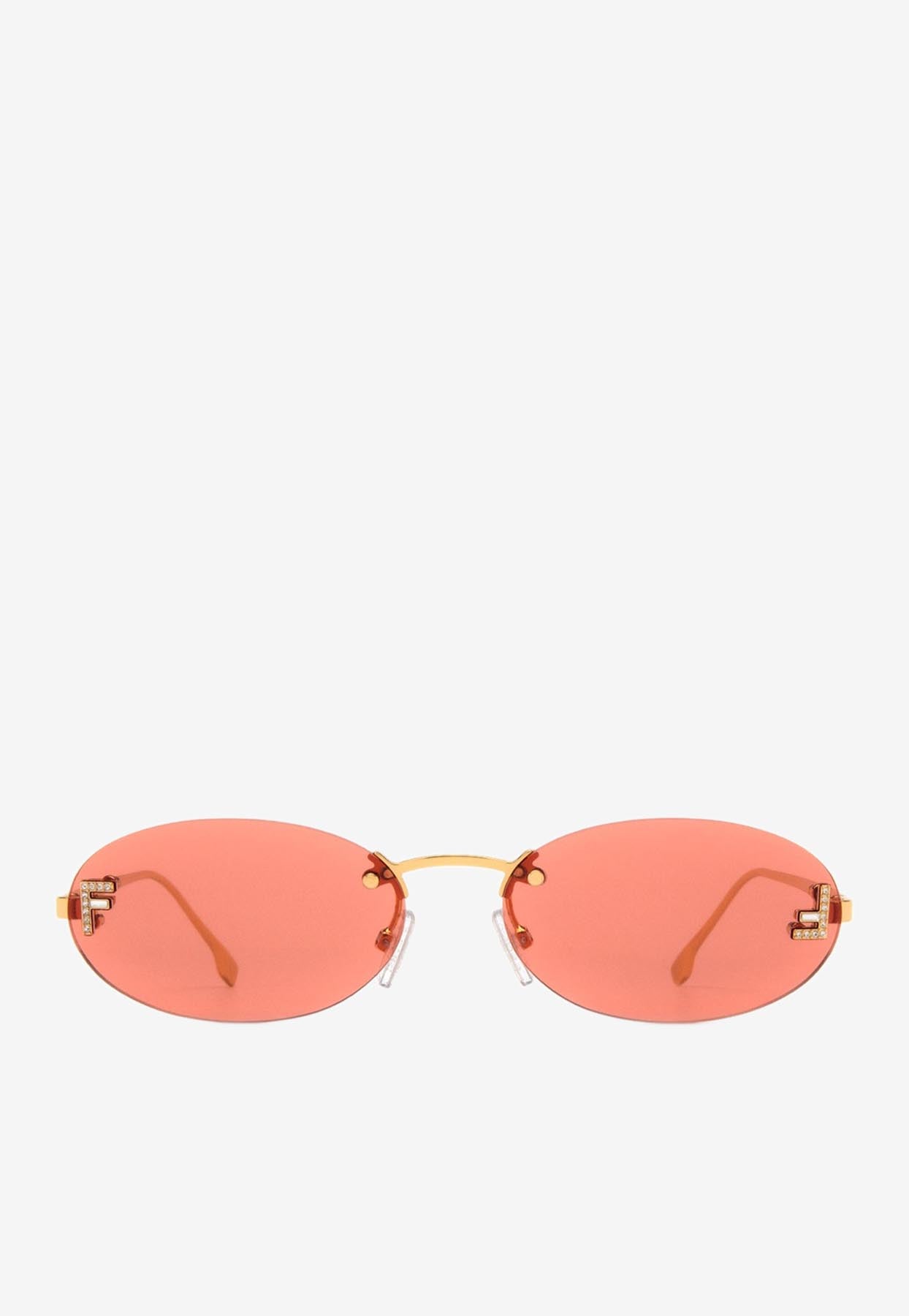 Fendi - Fendi Dawn - Oversize Round Sunglasses - Brown - Sunglasses - Fendi  Eyewear - Avvenice