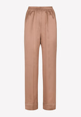 Dolce & Gabbana Satin Pajama Pants Taupe FTB0MT FU1AU M0216