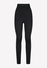 Dolce & Gabbana Skinny-Fit Jersey Pants Black FTCI9T FUGLG N0000