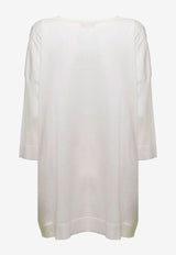 Dolce & Gabbana Majolica Print Twill Blouse Blue FXH14T JAST9 HX3TN