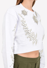 Embellished Festive Sweatshirt