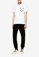 Dolce & Gabbana Logo Patch Pocket Short-Sleeved T-shirt White G8OZ8T FU7EQ HAVAN