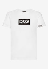 Dolce & Gabbana Logo-Print Short-Sleeved T-shirt White