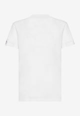 Dolce & Gabbana Logo-Print Short-Sleeved T-shirt White