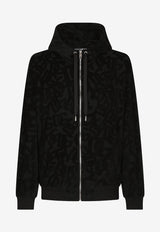 Dolce & Gabbana Wool Jacket with Faux Leather Sleeves Black G9YE8T FJ7DK N0000