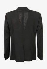 Dolce & Gabbana Silk Jacquard Blade Tie Black GKAHMT FU4D3 N0000