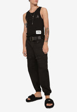Dolce & Gabbana Carrot-Cut Cargo Pants Black GV1VHT G8IS4 N0000