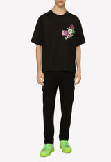 Dolce & Gabbana Slim-Leg Cargo Pants GVA8AT GF805 N0000 Black