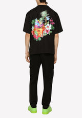 Dolce & Gabbana Slim-Leg Cargo Pants GVA8AT GF805 N0000 Black