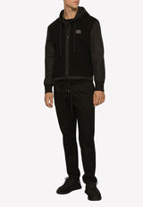 Dolce & Gabbana Drawstring Track Pants GVZAET FUFJR N0000 Black