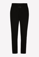 Dolce & Gabbana DG Patch Track Pants GVZAEZ FUGP0 N0000 Black