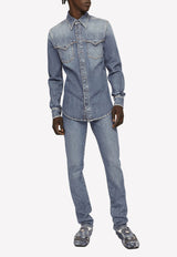 Dolce & Gabbana Skinny-Fit Jeans GY07LD G8HA7 S9001 Blue