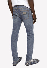 Dolce & Gabbana Skinny-Fit Jeans GY07LD G8HA7 S9001 Blue
