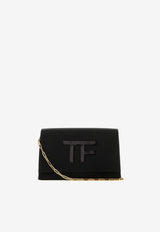 Tom Ford Small TF Logo Crossbody Bag L1619-ISA050G 1N001 Black