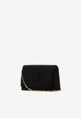 Tom Ford Small TF Logo Crossbody Bag L1619-ISA050G 1N001 Black