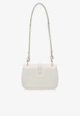 Tom Ford Mini T Padlock Leather Shoulder Bag L1623-LCL315G 1W003 White