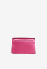 Tom Ford Disco Satin Clutch with Crystal TF Pink L1656-TSA001S 1P003