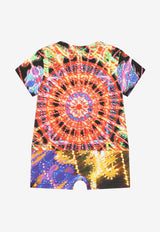 Dolce & Gabbana Kids Baby Boys Illumination Print Onesie L1JO3I G7CNK S9000 Multicolor