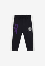 Dolce & Gabbana Kids Baby Boys DG Sport Track Pants Monochrome L1JPEH G7E2Q S9003