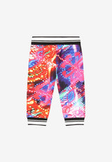 Dolce & Gabbana Kids Baby Boys Illumination Print Drawstring Pants L1JPFE G7CM9 HH3OF Multicolor