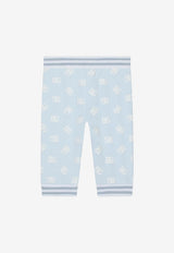 Dolce & Gabbana Kids Baby Boys DG Logo Pants Light Blue L1JPGR G7G3U B3033