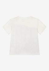 Dolce & Gabbana Kids Baby Boys Bandana Print T-shirt Monochrome L1JTDM G7E9N W0001