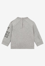Dolce & Gabbana Kids Baby Boys DG Sport Print Sweatshirt Grey L1JWDE G7B1G S8290