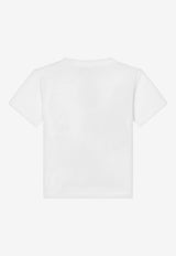 Dolce & Gabbana Kids Baby Girls Poppy Print T-shirt White L2JTIT G7G9M W0800