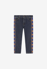 Dolce & Gabbana Kids Boys Stretch Denim Jeans Denim L42F55 LDA92 S9000