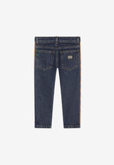 Dolce & Gabbana Kids Boys Stretch Denim Jeans Denim L42F55 LDA92 S9000