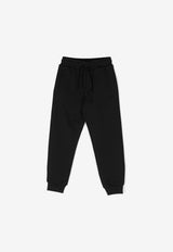 Dolce & Gabbana Kids Boys Logo-Print Track Pants Black L4JPT0 G7E5R N0000