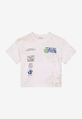 Dolce & Gabbana Kids Kids Printed Short-Sleeved T-shirt L4JTEH G7I1U S9000 White