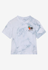 Dolce & Gabbana Kids Boys Tie-Dye Print T-shirt L4JTEH G7I1V S9000 Multicolor