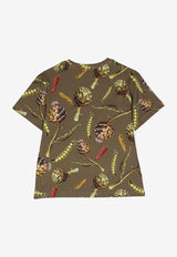 Dolce & Gabbana Kids Kids Floral Print T-shirt L4JTGM G7I2Z S9000 Multicolor